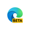 microsoft edge beta android application logo